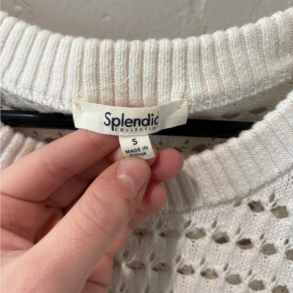 Splendid Ivory Knit Tank - Picture 3 of 8